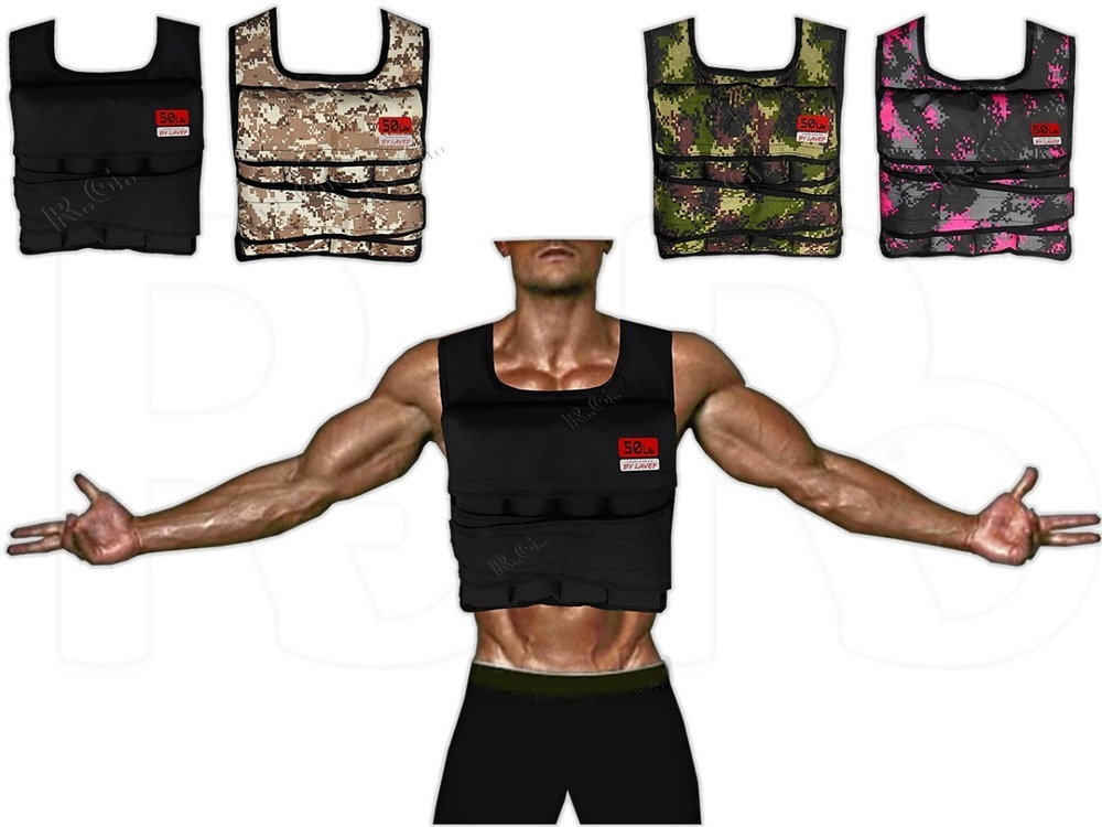 Chaleco Para Cossfit 50 Lbs +pesas Tobilleras Graduables 10k - Image 2