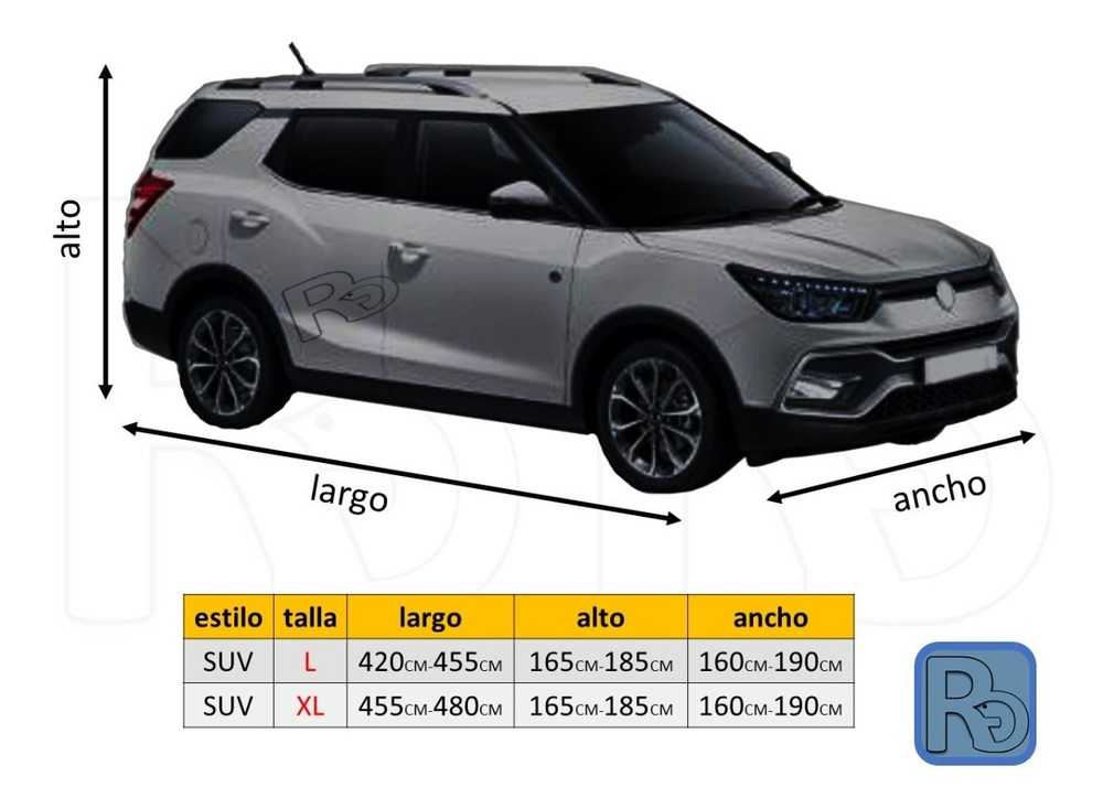 Pijama Semi-impermeable Para Carro Suv L Y Xl Envió Gratis - Image 4