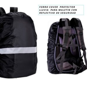 Forro Protector Maleta Impermeable Cicla Moto Con Reflectivo