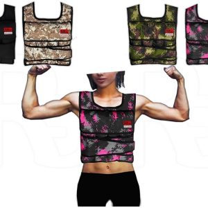 Chaleco De Peso 40 Lbs + Tobilleras 10k Graduable