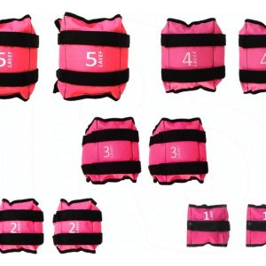 Combo 5 Pares, Pesas Tobilleras O Muñecas, 1k,2k,3k,4k Y 5k