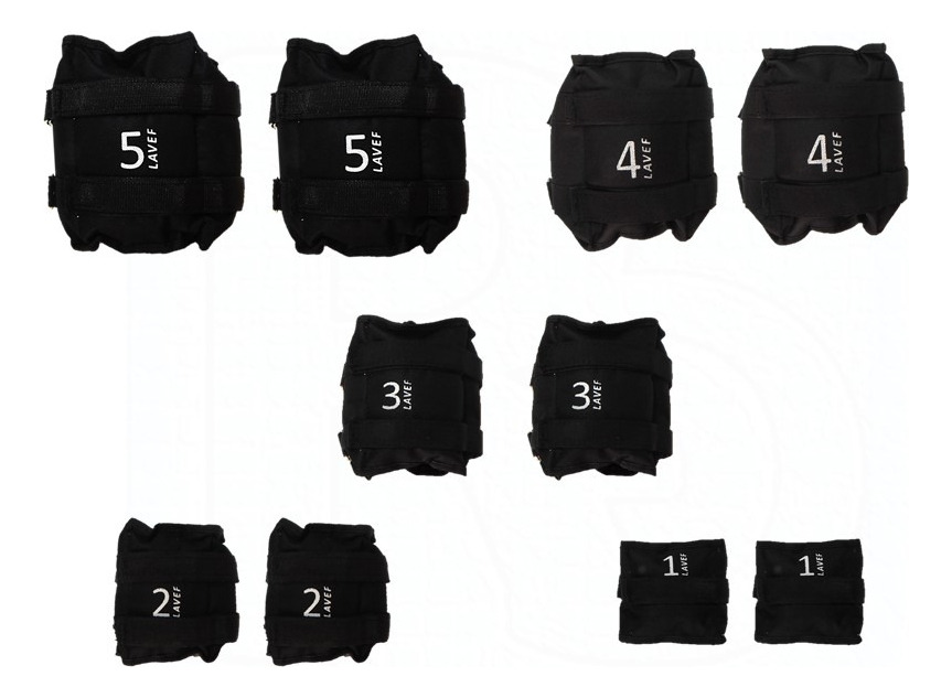 Combo 5 Pares, Pesas Tobilleras O Muñecas, 1k,2k,3k,4k Y 5k - Image 8