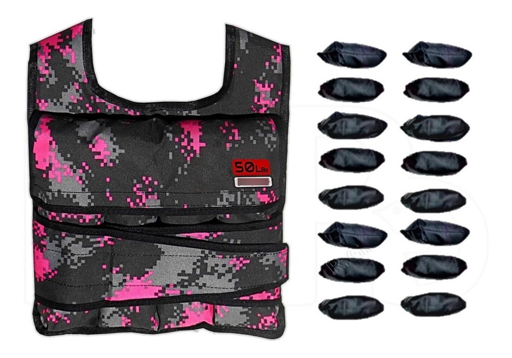 Chaleco De Peso 40 Lbs + Tobilleras 10k Graduable - Image 2