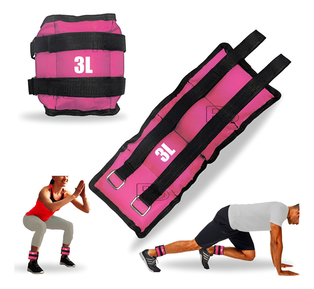 Pesas Tobilleras Pesas Para Muñecas 6 Libras.(3 Kilos) - Image 9