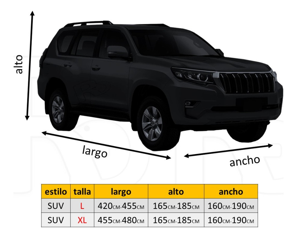 Pijama Para Carro Suv L Y Xl Contra Rayos Uv - Image 8