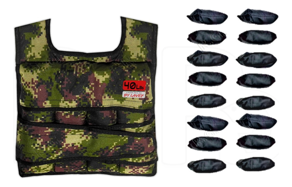 Chaleco De Peso Graduable 40 Lbs Para Crossfit Gym Running - Image 11