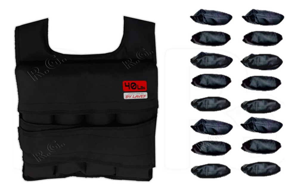 Chaleco De Peso Graduable 40 Lbs Para Crossfit Gym Running - Image 2