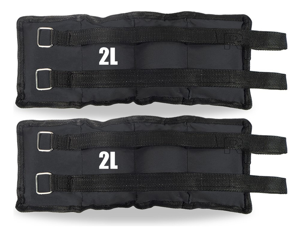 Pesas Tobilleras Kit 2k (4lbs) Entrenamiento Rehabilitacion - Image 2