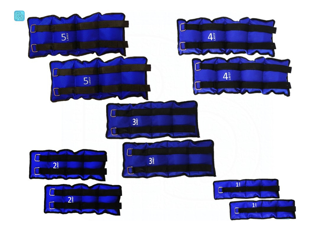 Combo 5 Pares, Pesas Tobilleras O Muñecas, 1k,2k,3k,4k Y 5k - Image 16