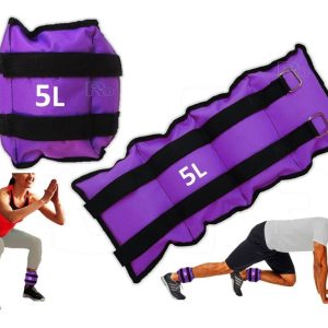 Kit Pesas Tobilleras 5k Ortopedia Rehabilitación Ejercicios