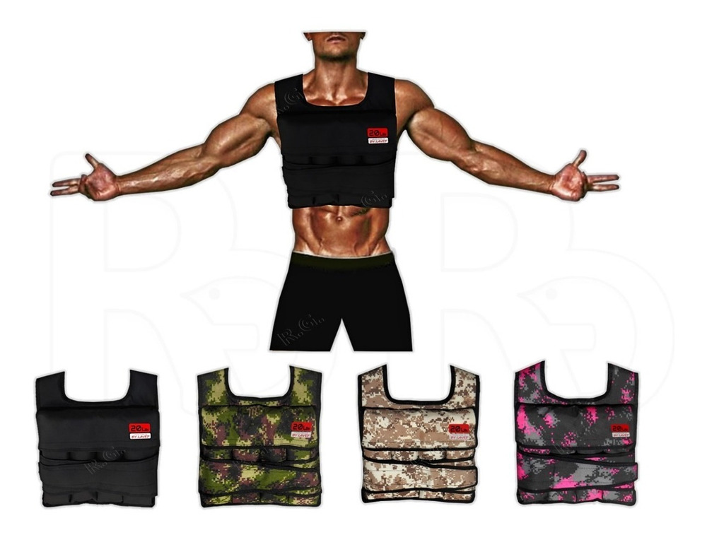 Chaleco De Peso Para Crossfit (20 Lbs) + Pesas Tobilleras 5k - Image 2