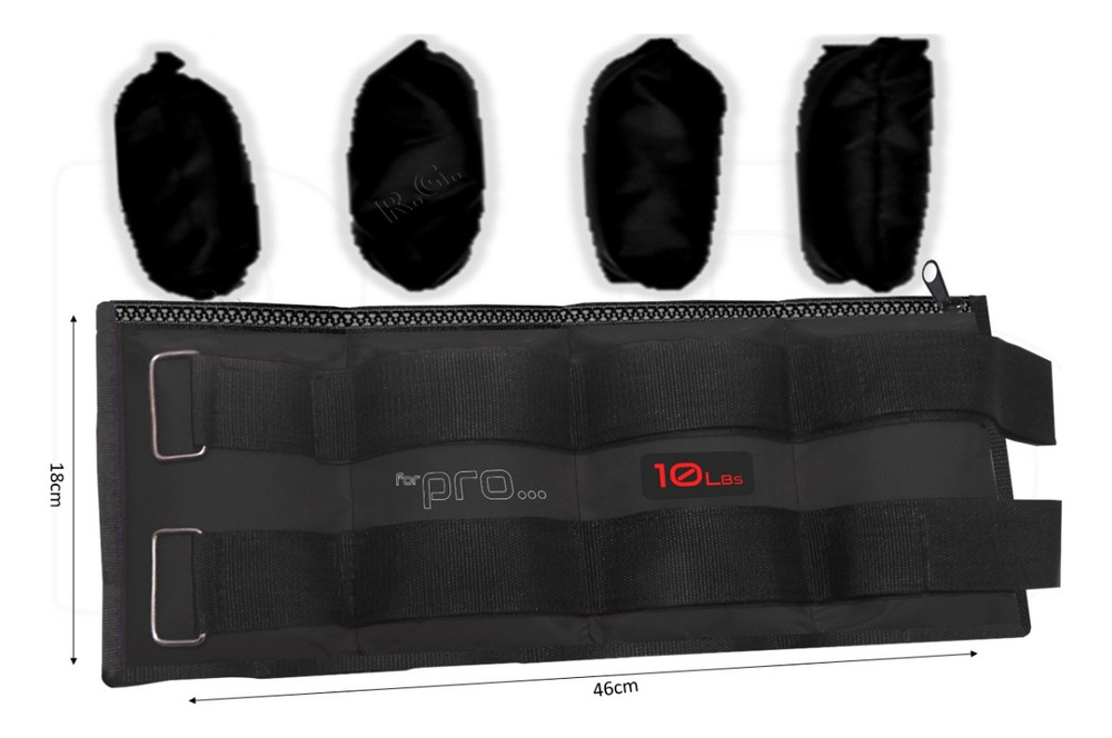 Pesas Tobilleras Graduables Deporte-fitness 20lb (10k) . - Image 4