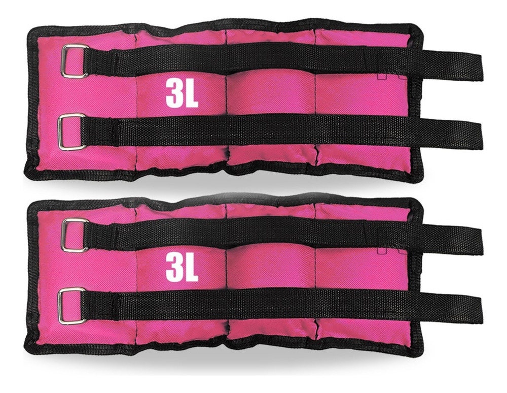 Pesas Tobilleras Kit 3k (6lbs) Entrenamiento Rehabilitacion - Image 6