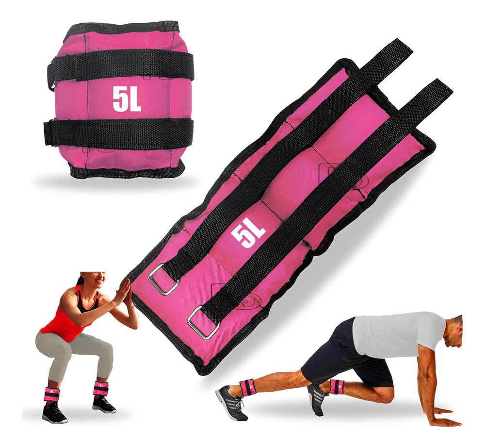 Pesas Tobilleras Kit 5k(10lbs) Entrenamiento Rehabilitacion - Image 9