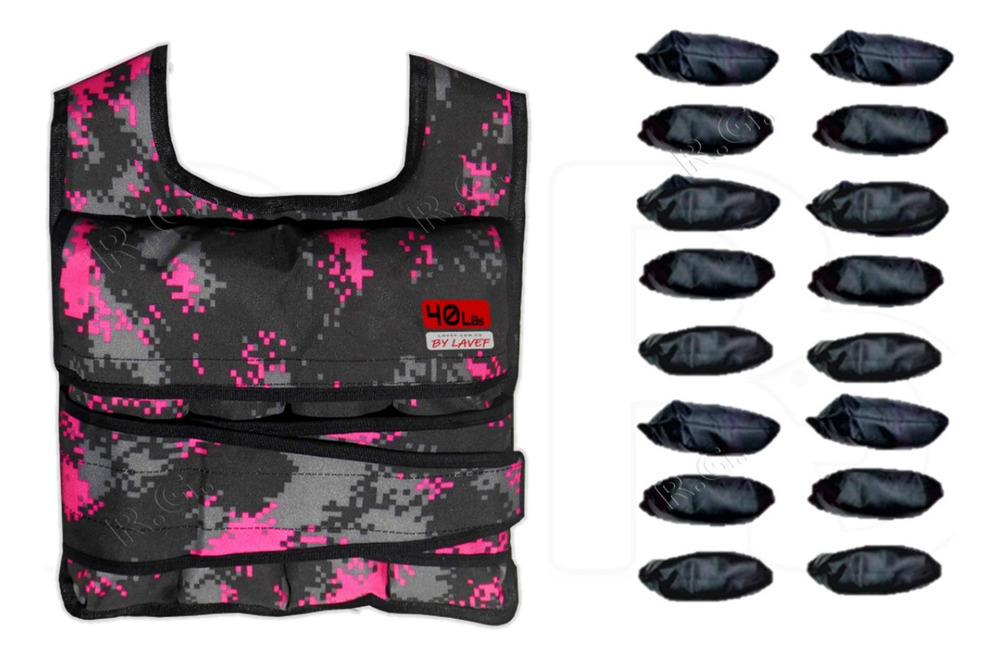 Chaleco De Peso Graduable 40 Lbs Para Crossfit Gym Running - Image 5