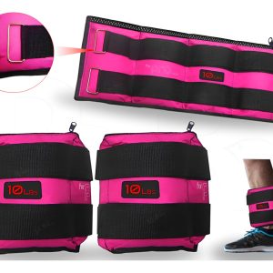 Pesas Tobilleras Graduables Para Ejercicios, 20lb (10k) .