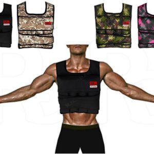 Chaleco De Peso Ajustable (50 Lbs) Para Crossfit Running Gym