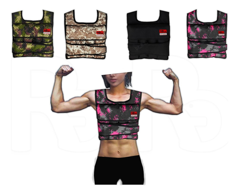 Chaleco De Peso Graduable 40 Lbs Para Crossfit Gym Running - Image 4