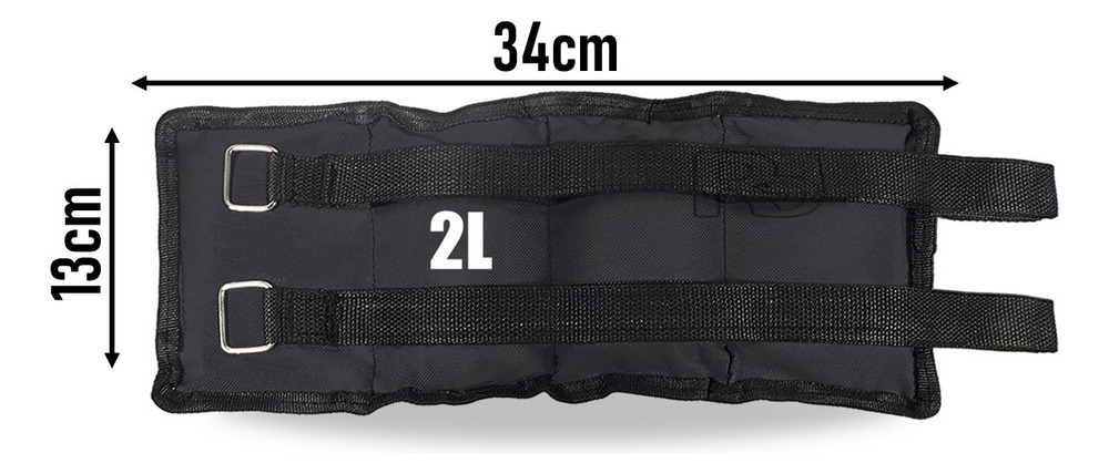 Pesas Tobilleras Kit 2k (4lbs) Entrenamiento Rehabilitacion - Image 4