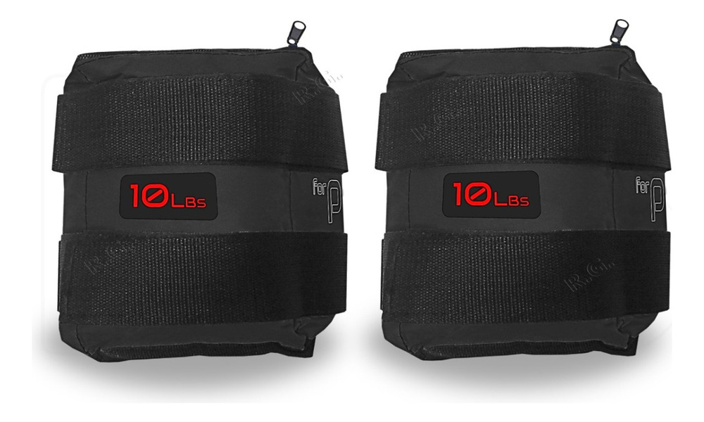 Kit 2 Pesas Tobilleras -10kg De Peso Ajustables Traficopesdo - Image 3