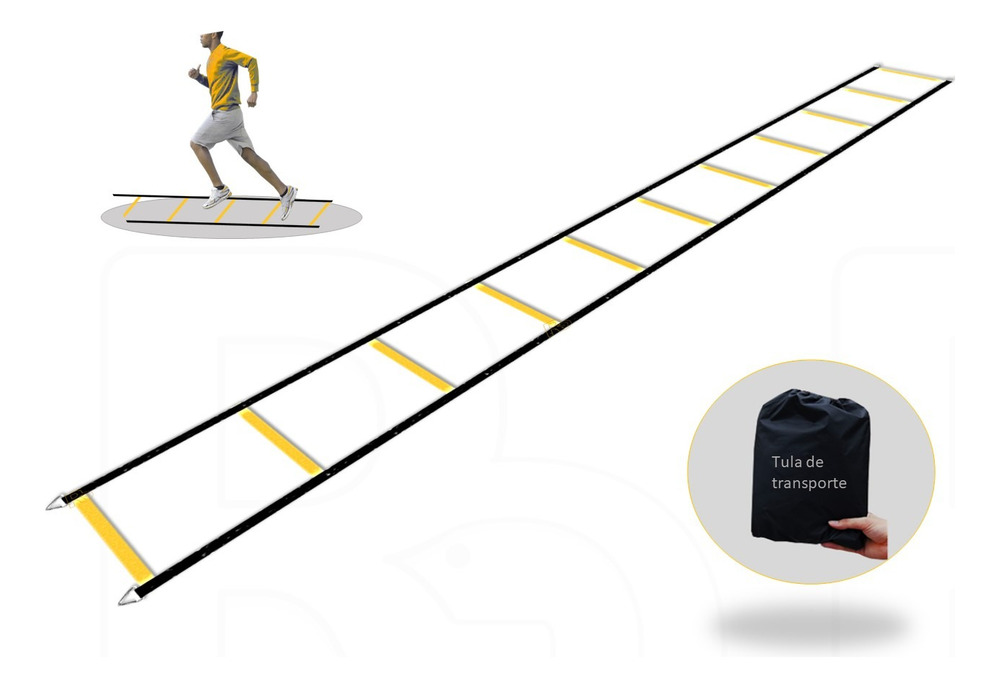 Escalera Para Coordinación Y Agilidad Entrenamiento 10pasos