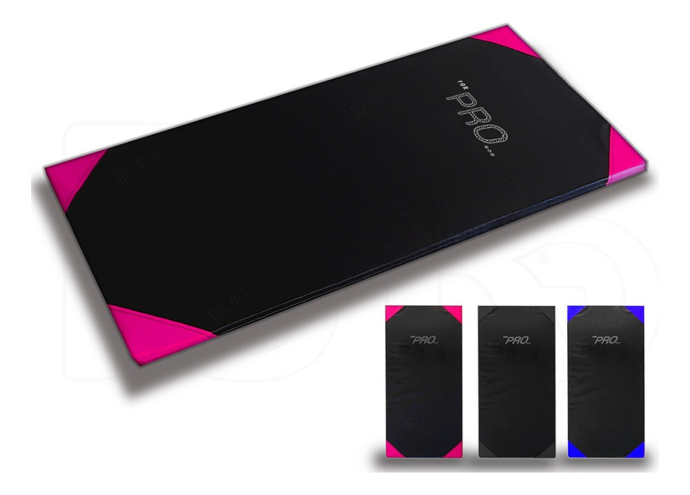 Colchoneta Gym Gimnasio Mat Yoga Trafico Pesado Semipro Color Fucsia