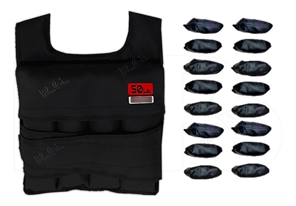 Chaleco Para Cossfit 50 Lbs +pesas Tobilleras Graduables 10k - Image 3