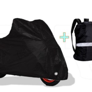 Funda Moto Semi-impermeable + Forro Protector Para Maletín