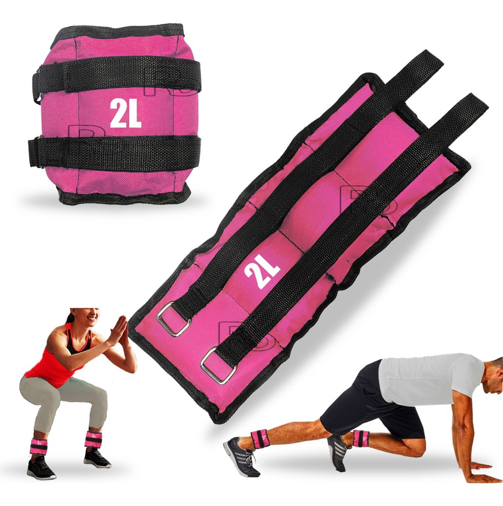 Pesas Tobilleras Kit 2k (4lbs) Entrenamiento Rehabilitacion - Image 9