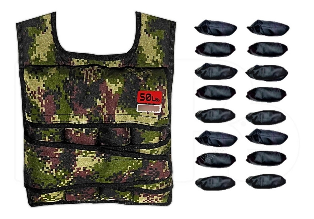 Chaleco De Peso 40 Lbs + Tobilleras 10k Graduable - Image 9