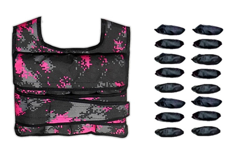 Chaleco Graduable De Peso (50 Lbs) Para Crossfit Gym Running