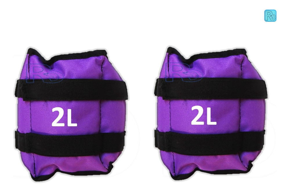 Kit Pesas Tobilleras 2k Ortopedia Rehabilitación Ejercicios - Image 3