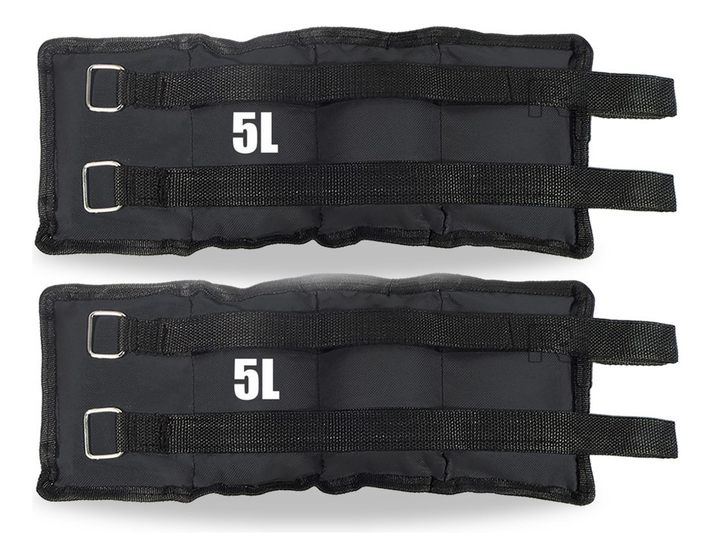 Kit Pesas Tobilleras 5k Ortopedia Rehabilitación Ejercicios - Image 5