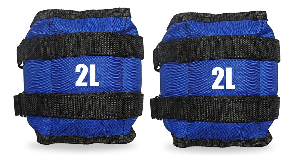 Kit Pesas Tobilleras 2k Ortopedia Rehabilitación Ejercicios - Image 11