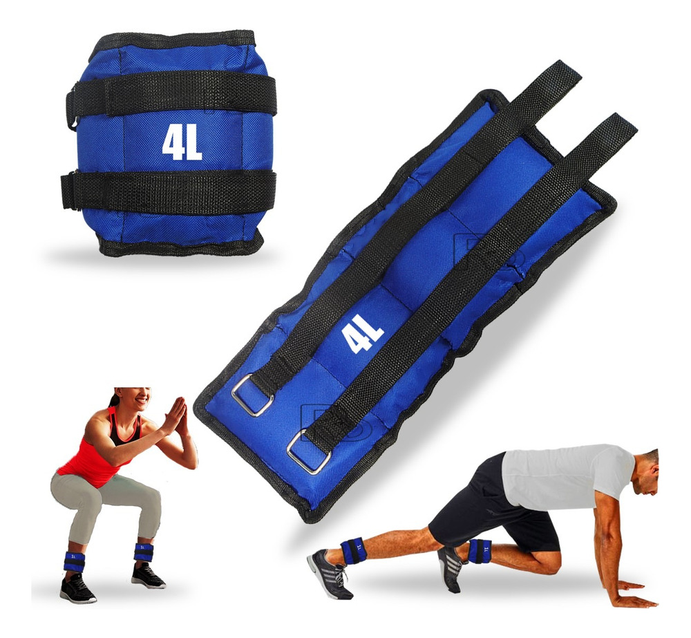 Pesas Tobilleras Kit 4k(8lbs) Entrenamiento Rehabilitacion - Image 8