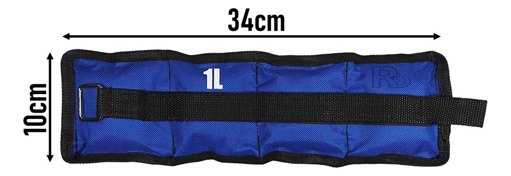 Pesas Tobilleras Pesas Para Muñecas 2 Libras.(1 Kilos) - Image 4