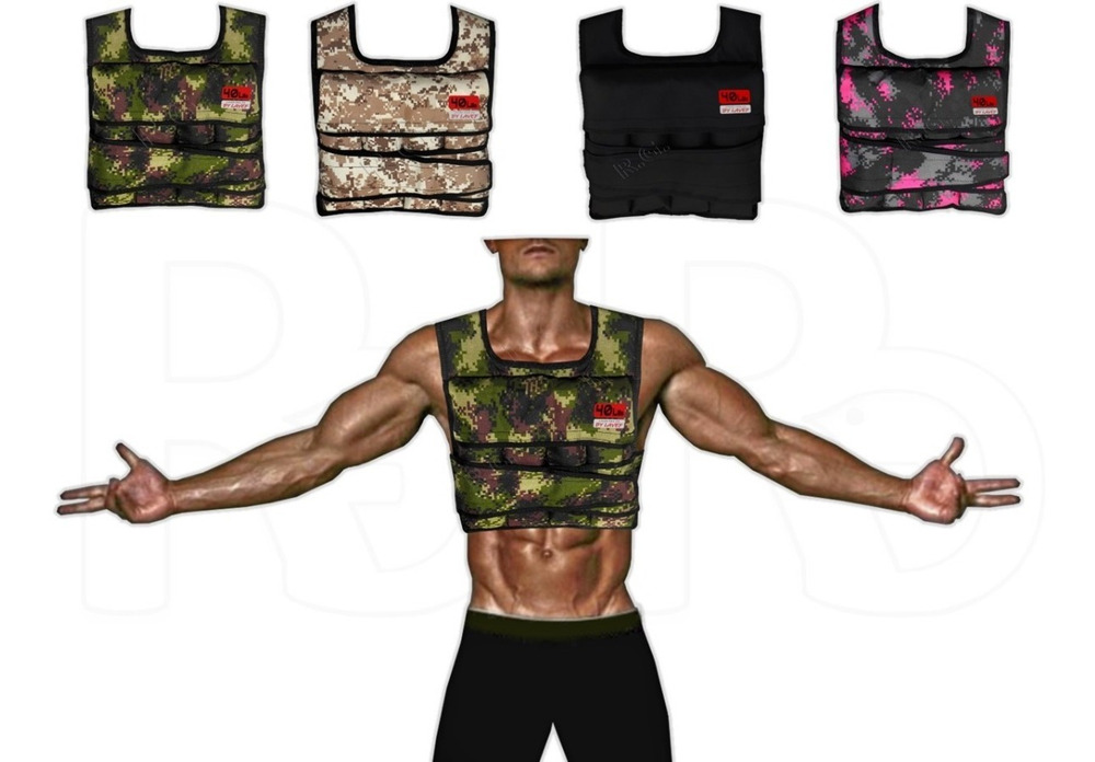 Chaleco De Peso Graduable 40 Lbs + Pesas Para Tobillos 1k - Image 6