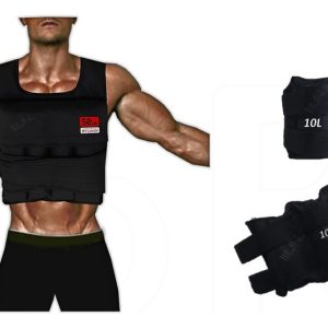 Chaleco Para Cossfit 50 Lbs +pesas Tobilleras Graduables 10k