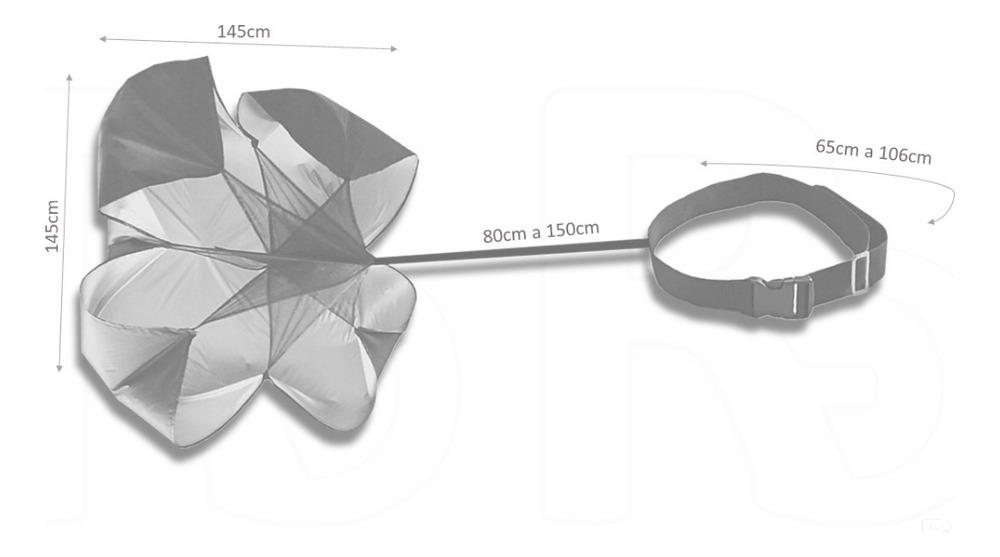 Entrenamiento Paracaídas, Velocidad Resistencia, Para Futbol - Image 2