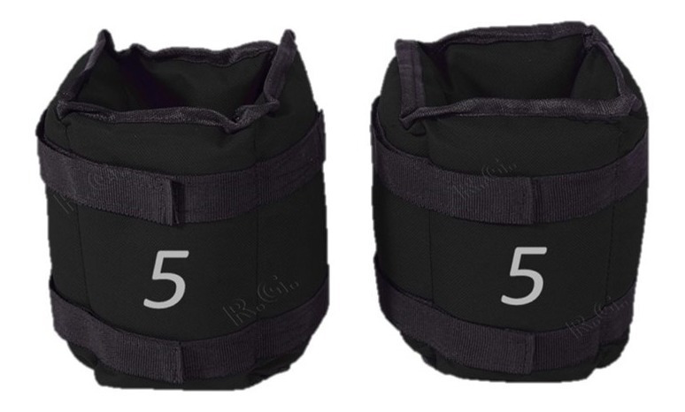 Pesa Tobillera De 5 Kilos(par) + Colchoneta Gruesa Para Yoga - Image 2