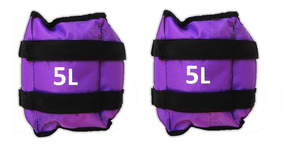 Kit Pesas Tobilleras 5k Ortopedia Rehabilitación Ejercicios - Image 3