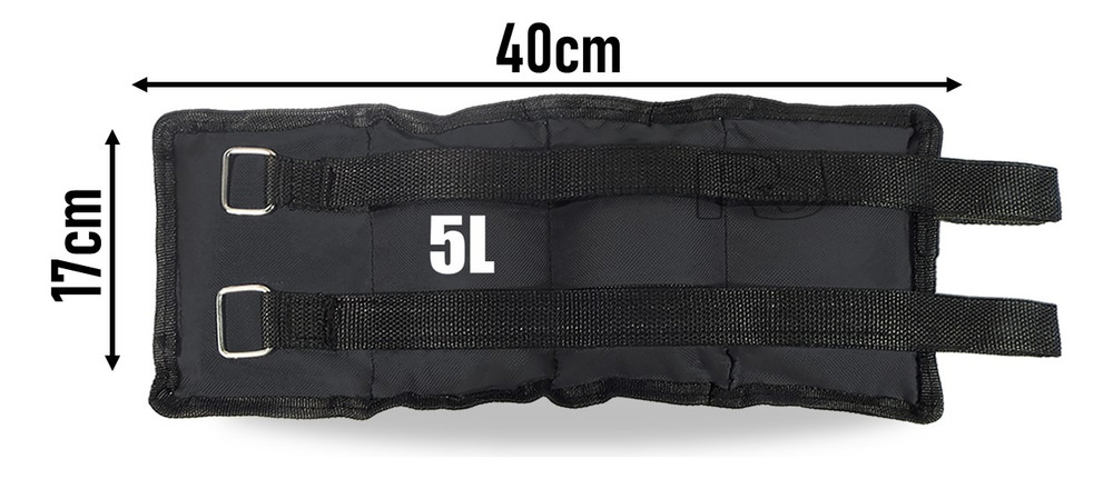 Pesas Tobilleras Kit 5k(10lbs) Entrenamiento Rehabilitacion - Image 4