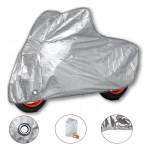 Forro Protector Para Moto Contra Rayos Uv Y Argolla Metálica