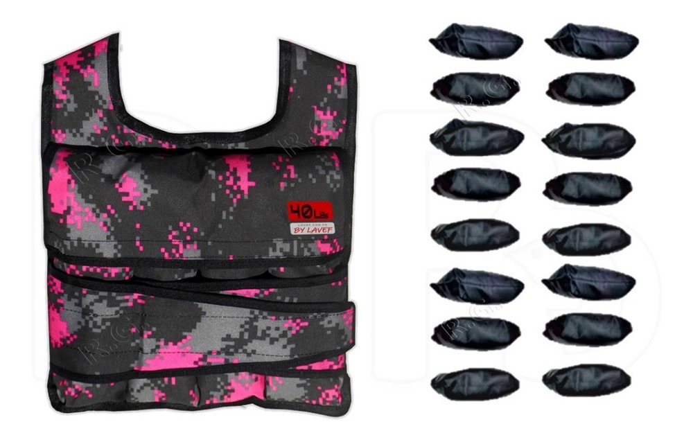 Chaleco De Peso Graduable 40 Lbs + Pesas Para Tobillos 1k - Image 15