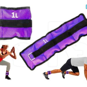 Kit Pesas Tobilleras 1k Ortopedia Rehabilitación Ejercicios
