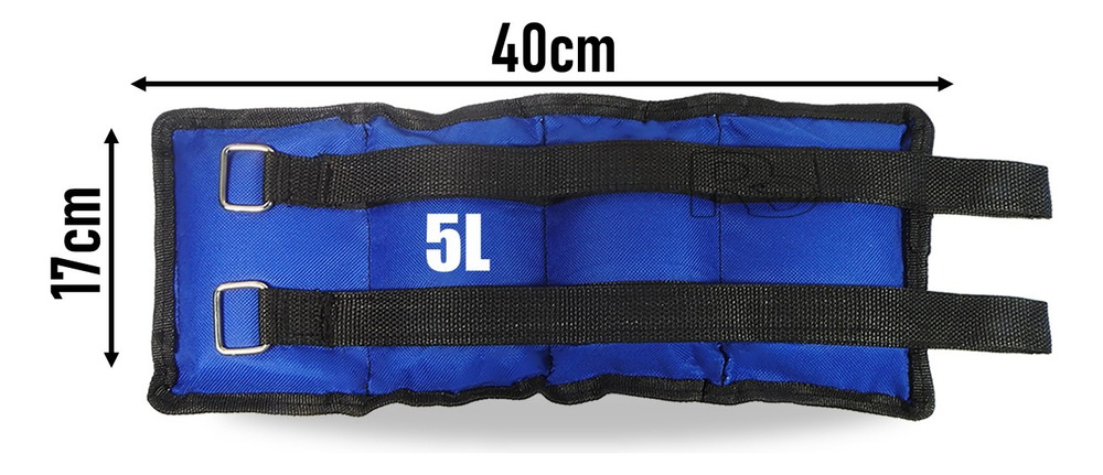 Pesas Tobilleras Kit 5k(10lbs) Entrenamiento Rehabilitacion - Image 8
