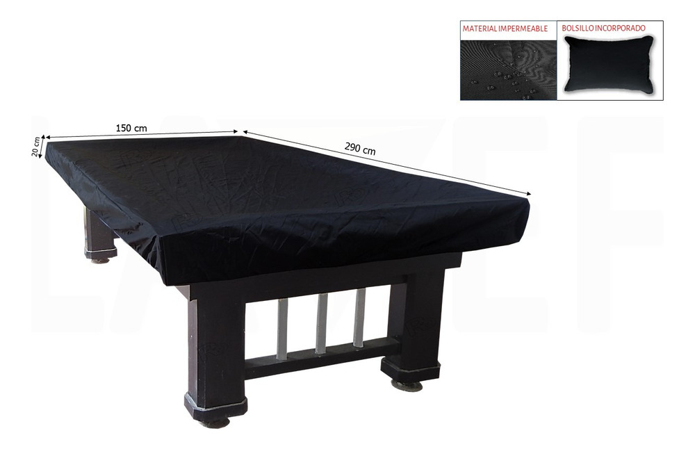 Funda Para Billar Y Pool, Forro Cobertor Impermeable - Image 2