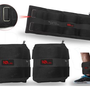 Pesas Tobilleras Graduables Deporte-fitness 20lb (10k) .