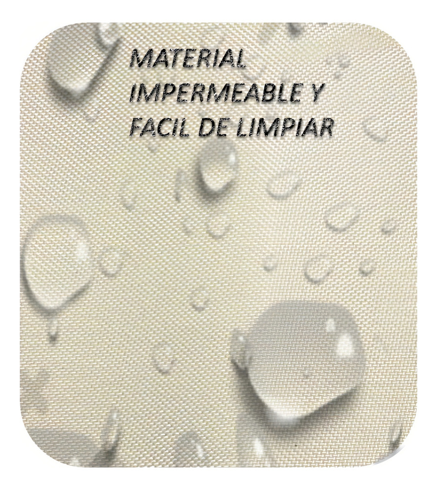 Cama Colchoneta Para Mascota Lavef 100x67cm Impermeable Cama Perro Color Crema - Image 3