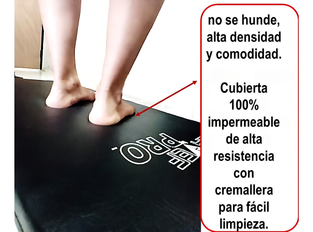 Colchoneta Gym Gimnasio Mat Yoga Trafico Pesado Semipro - Image 5